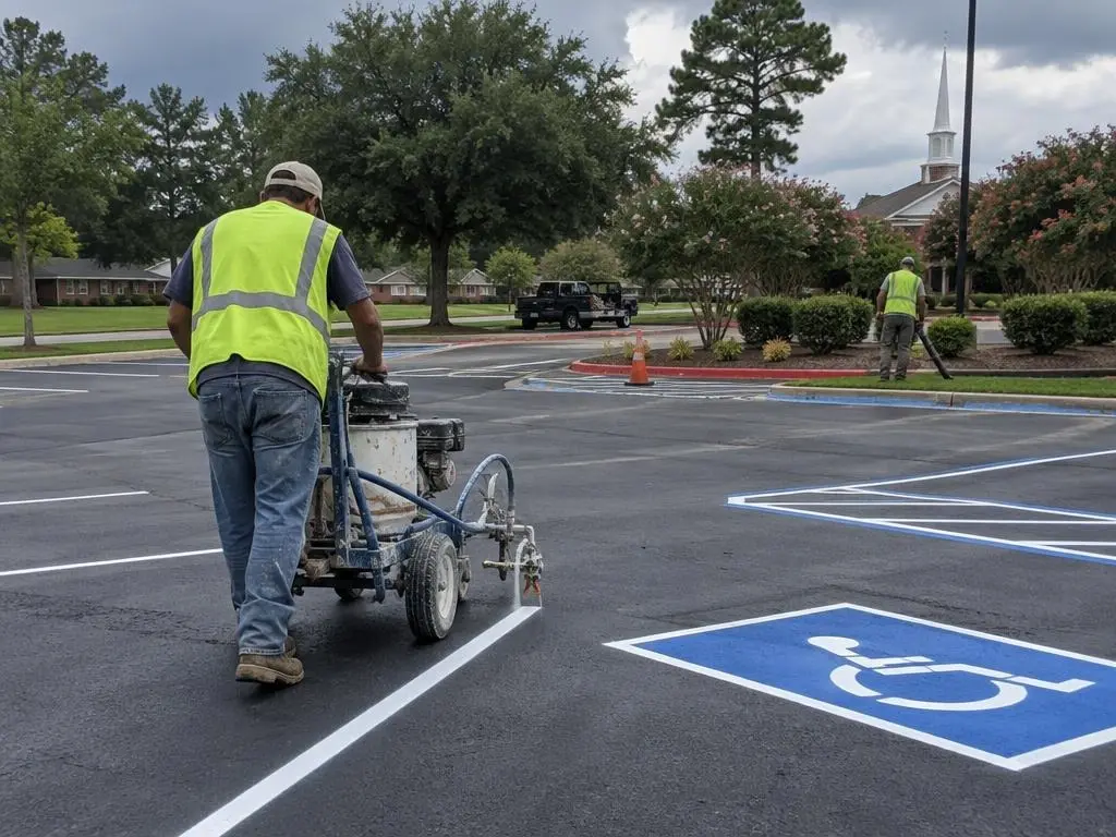 Parking Lot Striping in Jackson, MS
